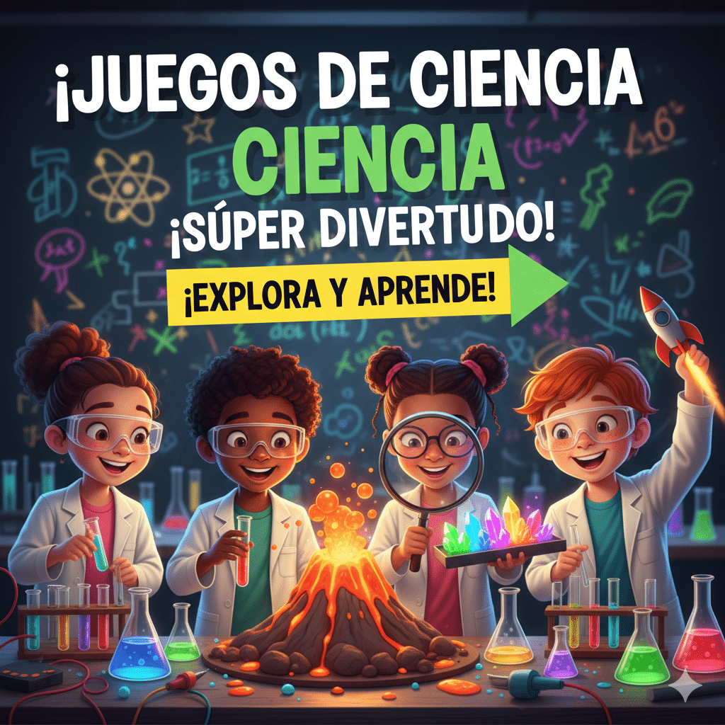 Juegos de ciencia para niños