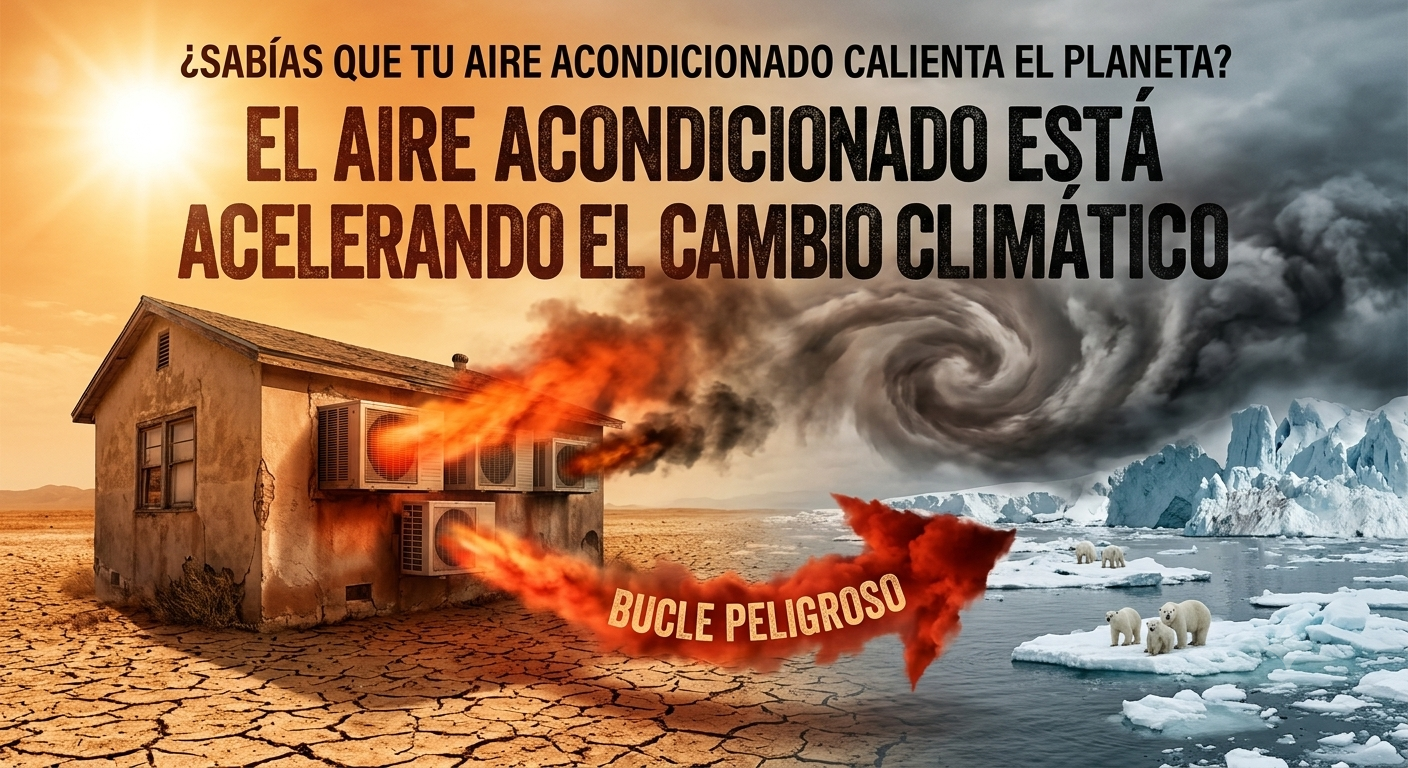 El aire acondicionado está acelerando del cambio climático