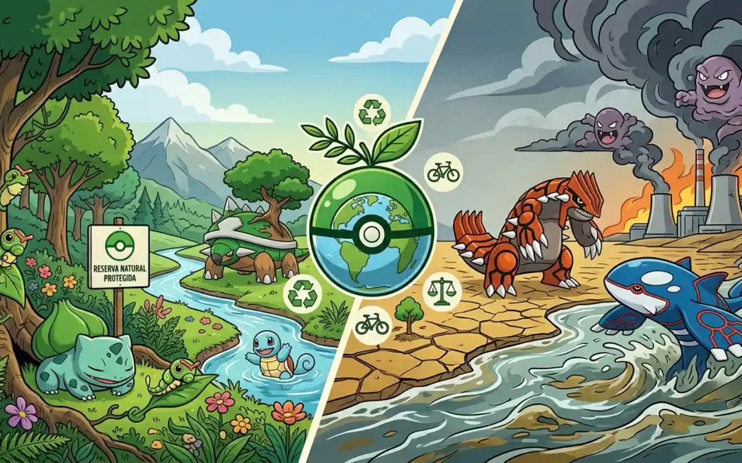 Pokémon y el medioambiente: Lecciones de ecología y conservación en el mundo gamer